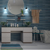 Brawn Pattern Mini-Wildblume Badhandtuch Set