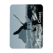 Brawn Pelican Redwood Coast Magnet (Vertikal)