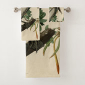 Brawn Pelican von Audubons Vögeln von Amerika Badhandtuch Set (Insitu)