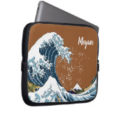 Brawn Personalisiert Great Wave off Kanagawa Laptopschutzhülle (Vorne Rechts)