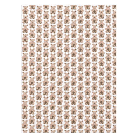 Brawn Plush Toy Teddy Bär gestopfte Tier Geburtsta Tischdecke (Vorderseite)