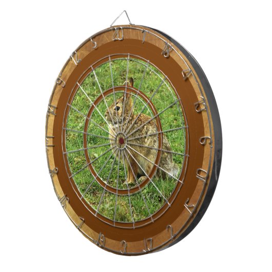 Brawn Rabbit Dartscheibe (Vorderseite rechts)