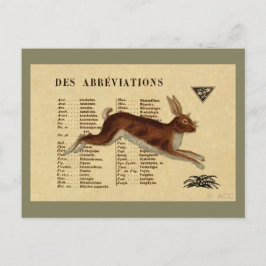 Brawn Rabbit Postkarte