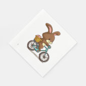 Brawn Rabbit Riding Bicycle Serviette (Ecke)