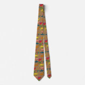 Brawn Rainbow Dinosaurier Krawatte (Vorderseite)