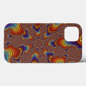 Brawn Rainbow Sternexplosion Case-Mate iPhone Hülle (Rückseite (Horizontal))
