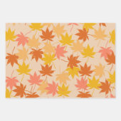 Brawn Red Autumn Floral Blätter Y2K Muster (Vorderseite 2)