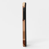 Brawn Retro Moderne Quadrate Muster Case-Mate iPhone Hülle (Hinten/Links)