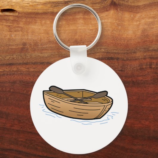 Brawn Row Boat Schlüsselanhänger (Vorderseite)