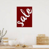 Brawn Sale, 18x24 Large Sale Poster (Küche)