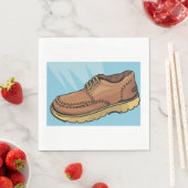 Brawn Shoe Footwear Napkins Serviette (Beispiel)