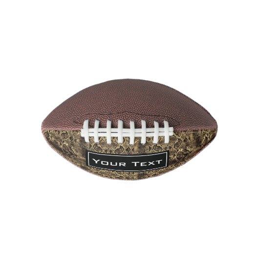 Brawn Snake Print Football (Vorderseite)