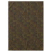 Brawn Spiral Lions Heads Pattern, Tischdecke (Vorderseite)