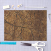 Brawn Stone Pattern Vatertag Seidenpapier (Handwerk)