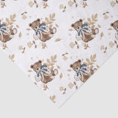 Brawn Teddy Bär Das ist ein Junge! Dusche Napkins Seidenpapier (Detail)