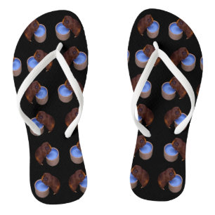 Brawn Thirsty Guinea Pig Pattern, Badesandalen