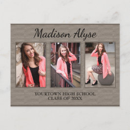 Brawn Three Foto Abschluss Rett Date Postkarte