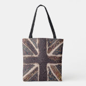 Brawn Union Jack Liquid Art, Wild Animal Gemustert Tasche (Rückseite)