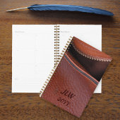 Brawn Unzipped Imitats Leather with Initial Planer