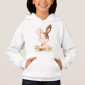 Brawn Watercolor Little Bunny Hoodie (Vorderseite)