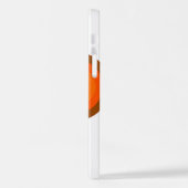 Brawn Yellow Orange Art Pattern iPhone Hülle (Linke Seite)