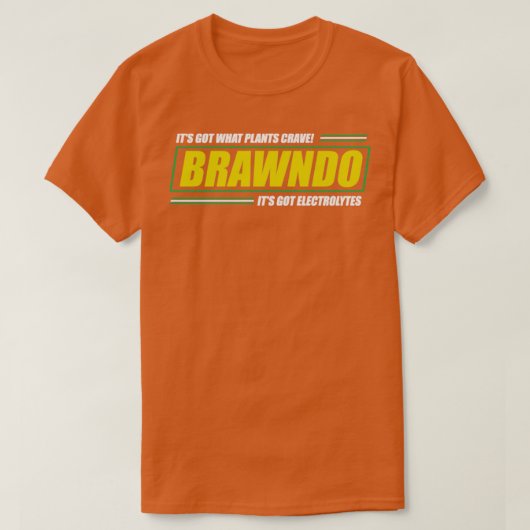 Brawndo von der Diokratie T-Shirt (Design vorne)