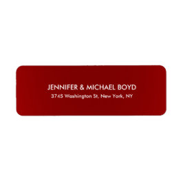 Brawnish Red Unique Modern Stylish Sheet