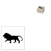 Brawny Lion 1 Inch Rubber Briefmarke Gummistempel (Stempel)