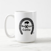 Braxton Cattle Brand Tasse (Links)