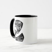 Braxton Hicks-lustige Schwangerschafts-Tasse Tasse (Vorderseite Links)