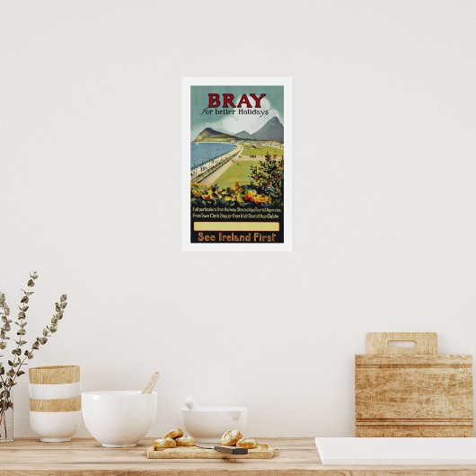 Bray ~ for better holidays poster (Küche)