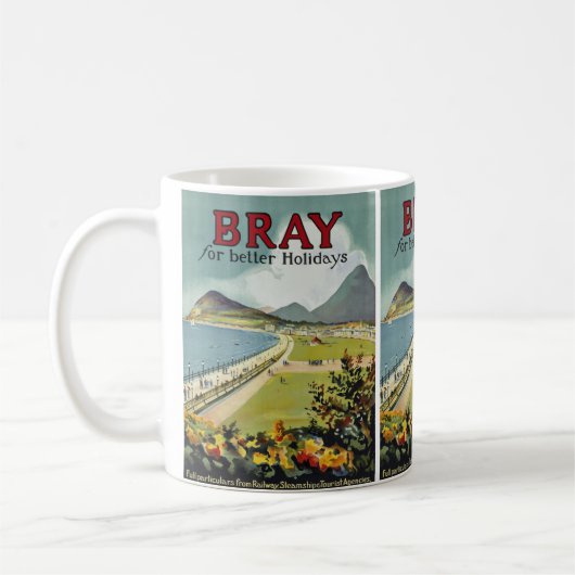 Bray ~ für bessere Ferien Kaffeetasse (Links)