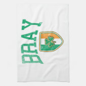 BRAY, Irland Geschirrtuch (Vertikal)