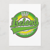 Bray Landkreis Wicklow Irland. Postkarte (Vorderseite)
