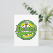 Bray Landkreis Wicklow Irland. Postkarte (Stehend Vorderseite)