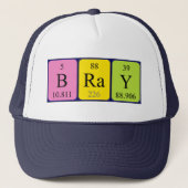 Bray periodischer Tabellenname Truckerkappe (Vorderseite)