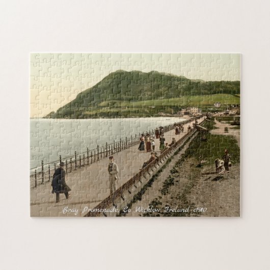 Bray Promenade, Grafschaft Wicklow Irland Puzzle (Horizontal)