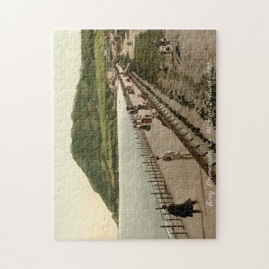 Bray Promenade, Grafschaft Wicklow Irland Puzzle (Vertikal)
