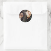 Bray The Tribe Runder Aufkleber (Tasche)