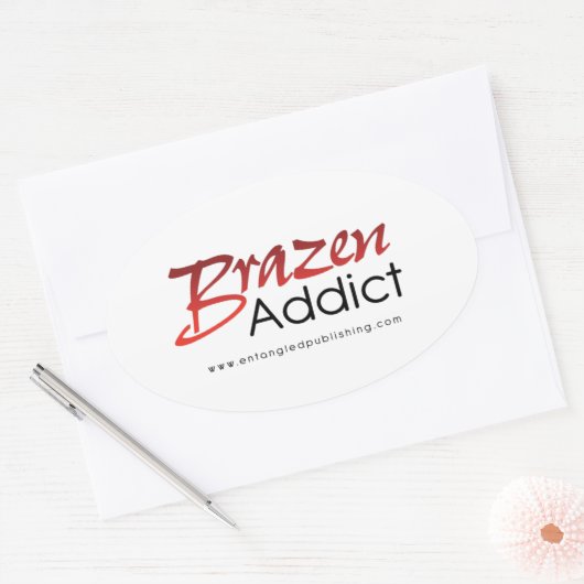 Brazen Addict Aufkleber (Umschlag)