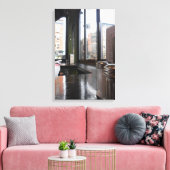 Brazen Fox Leinwanddruck (Insitu (Wohnzimmer))