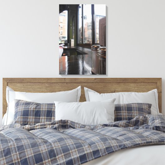 Brazen Fox Leinwanddruck (Insitu (Schlafzimmer))