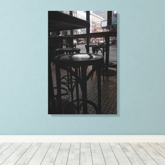 Brazen Fox Leinwanddruck (Insitu (Holzboden))