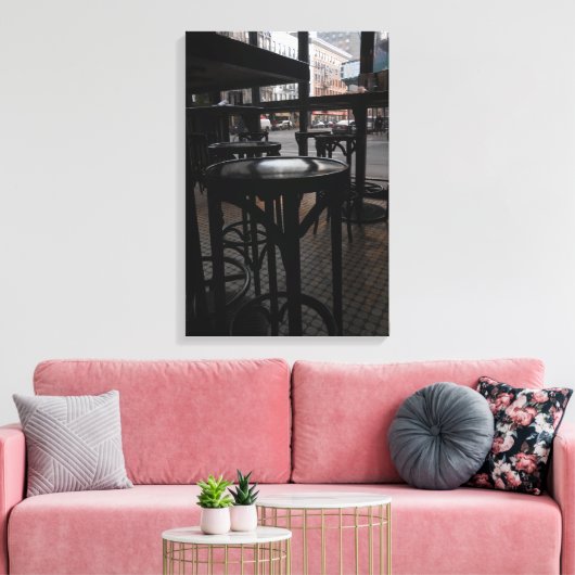 Brazen Fox Leinwanddruck (Insitu (Wohnzimmer))