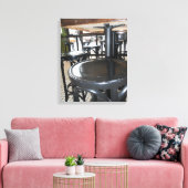 Brazen Fox Leinwanddruck (Insitu (Wohnzimmer))