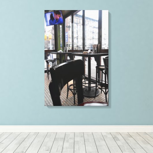 Brazen Fox Leinwanddruck (Insitu (Holzboden))