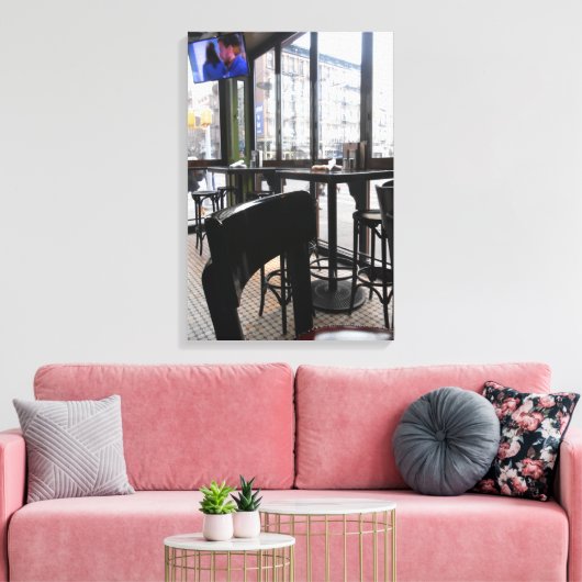 Brazen Fox Leinwanddruck (Insitu (Wohnzimmer))