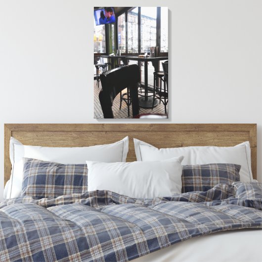 Brazen Fox Leinwanddruck (Insitu (Schlafzimmer))