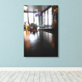 Brazen Fox Leinwanddruck (Insitu (Holzboden))