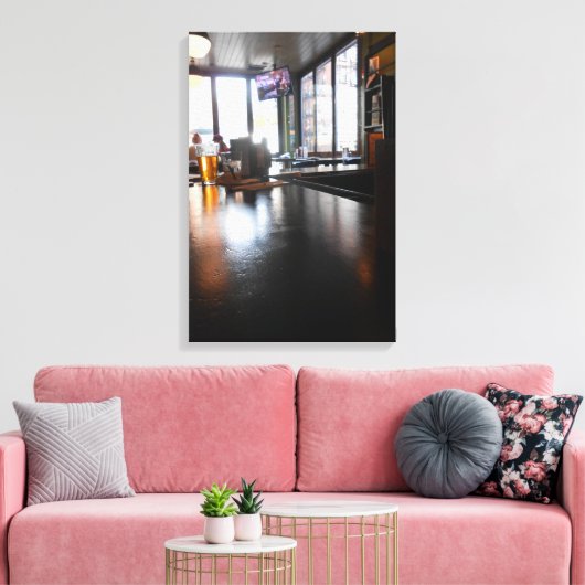 Brazen Fox Leinwanddruck (Insitu (Wohnzimmer))